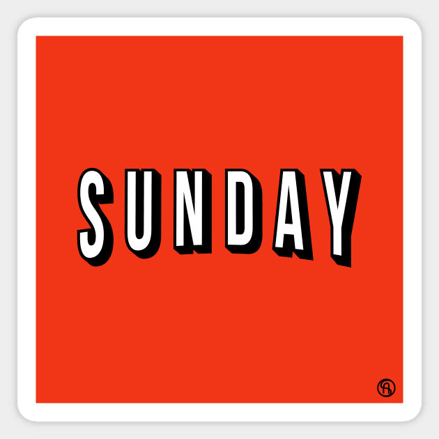 Sunday is made for Netflix Sticker by Sviali